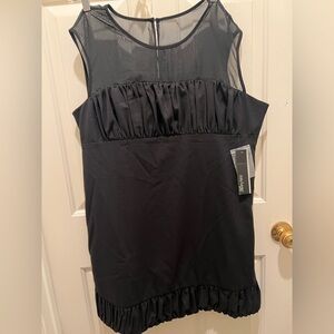 Daisy Fuentes Petites little black dress! Size PL